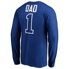 Los Angeles Dodgers Father's Day #1 Dad Long Sleeve T-Shirt | MLB Shop