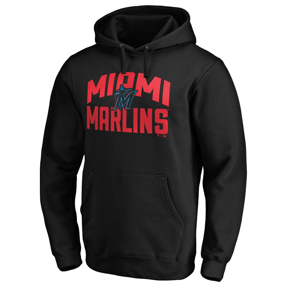 Miami Marlins Father's Day #1 Dad Pullover Hoodie | MLB On Sale