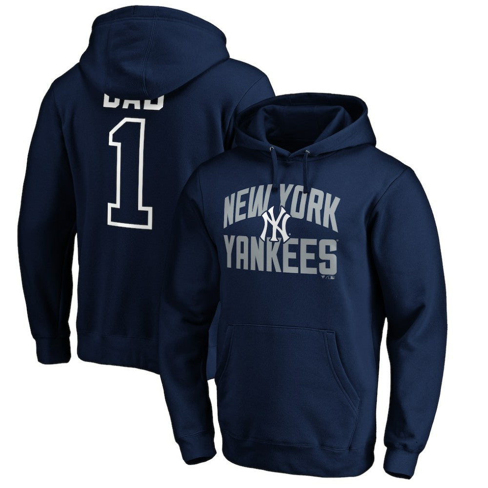 New York Yankees Father's Day #1 Dad Pullover Hoodie | MLB US