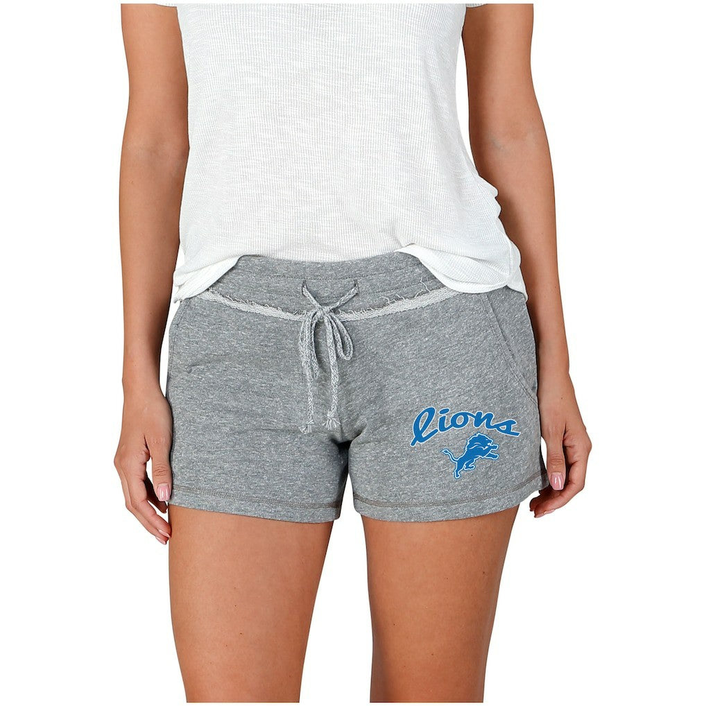Detroit Lions  Concepts Sport Women's Mainstream Terry Shorts