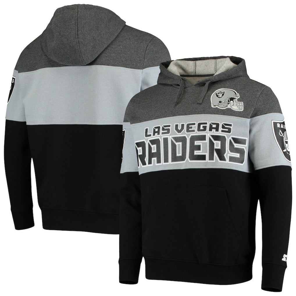 Las Vegas Raiders  Starter Extreme Fireballer Pullover Hoodie