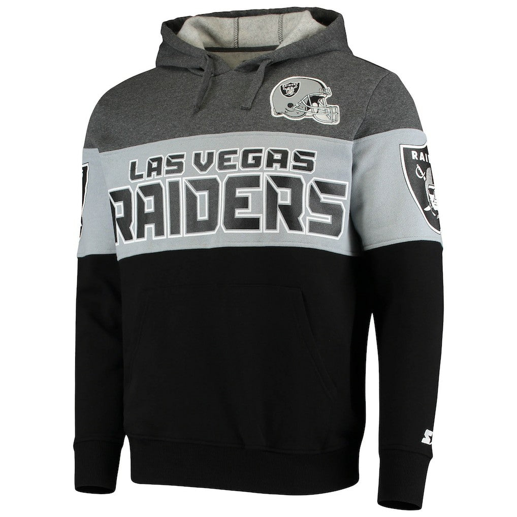 Las Vegas Raiders  Starter Extreme Fireballer Pullover Hoodie