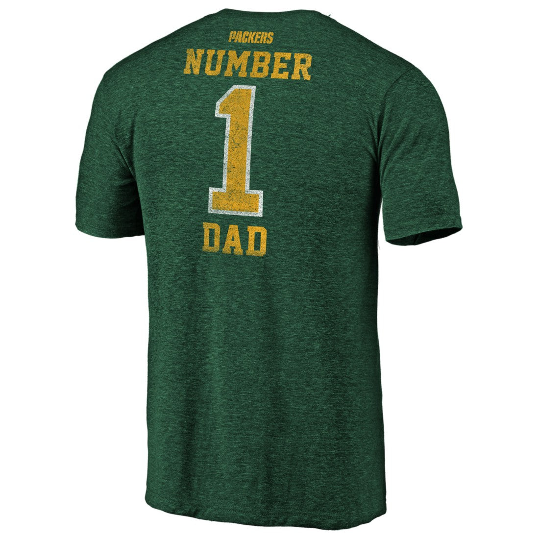 Green Bay Packers  #1 Dad Team Logo T-Shirt