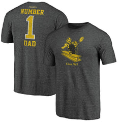 Pittsburgh Steelers  #1 Dad Team Logo T-Shirt