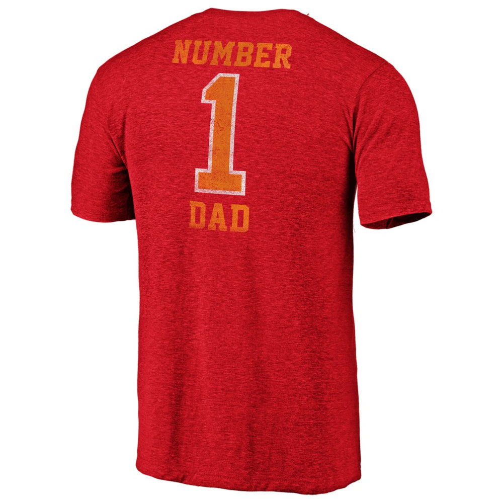 Tampa Bay Buccaneers  #1 Dad Team Logo T-Shirt