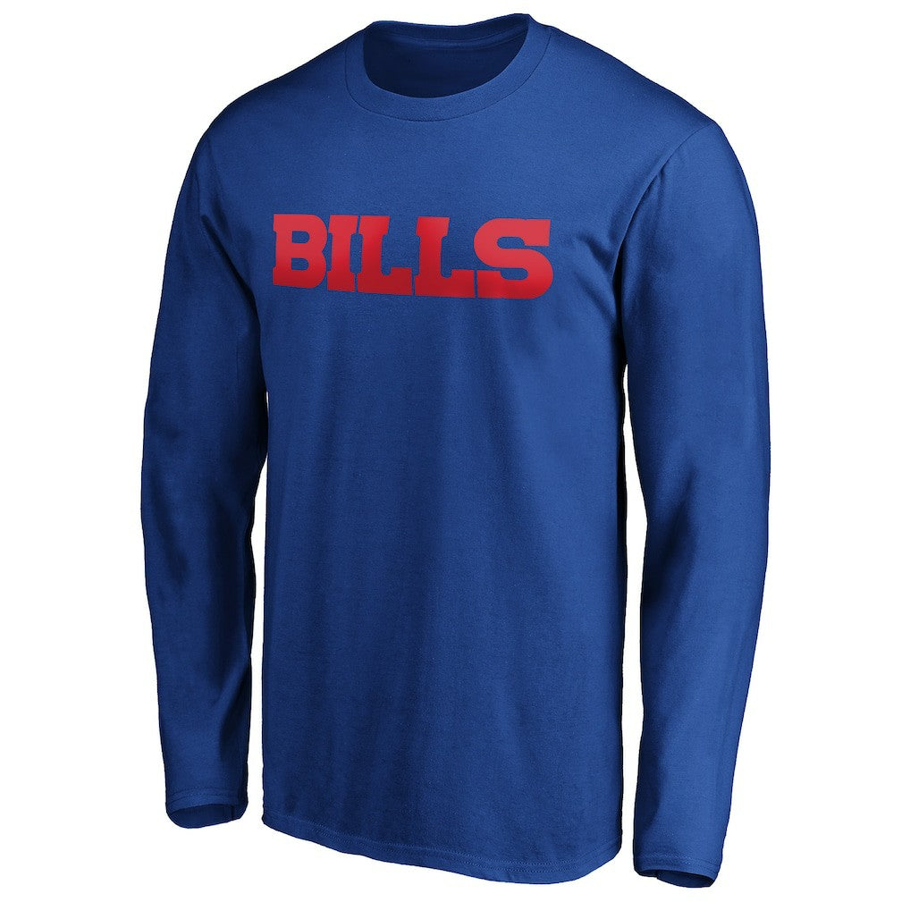 Buffalo Bills  #1 Dad Long Sleeve Team Logo T-Shirt