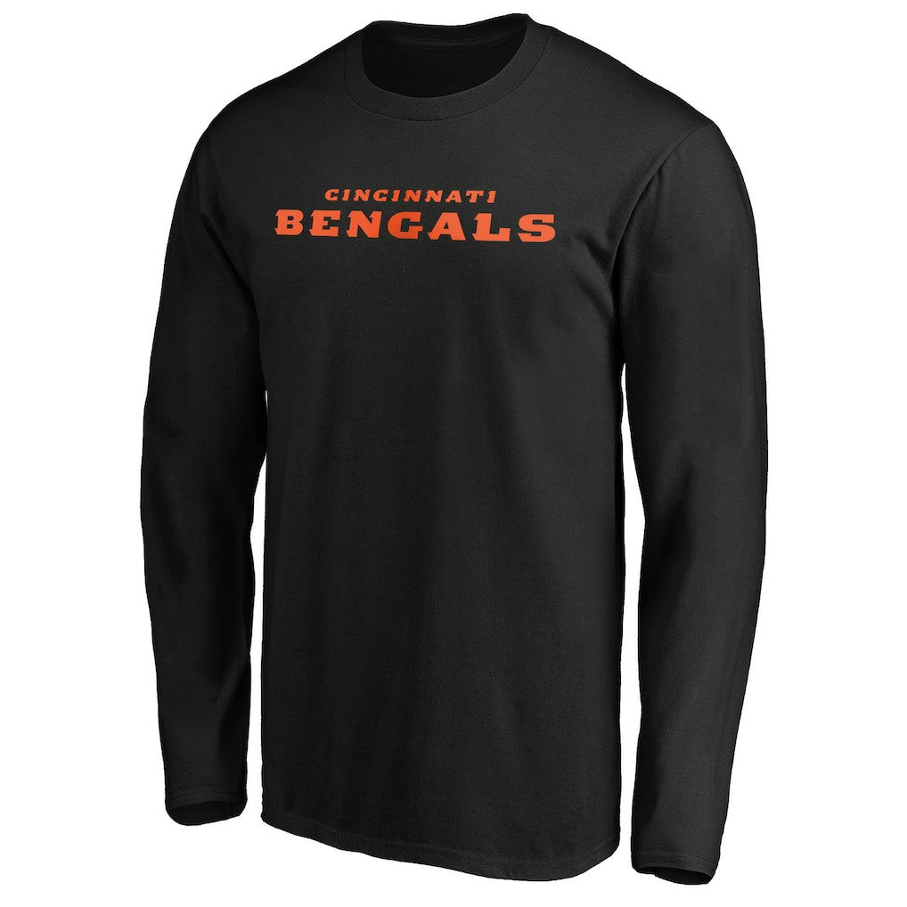 Cincinnati Bengals  #1 Dad Long Sleeve Team Logo T-Shirt