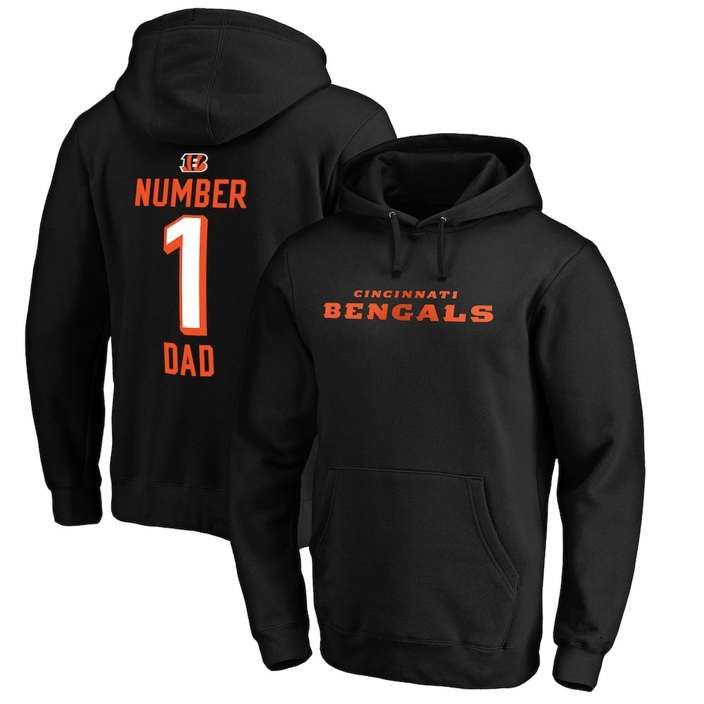 Cincinnati Bengals  #1 Dad Pullover Hoodie