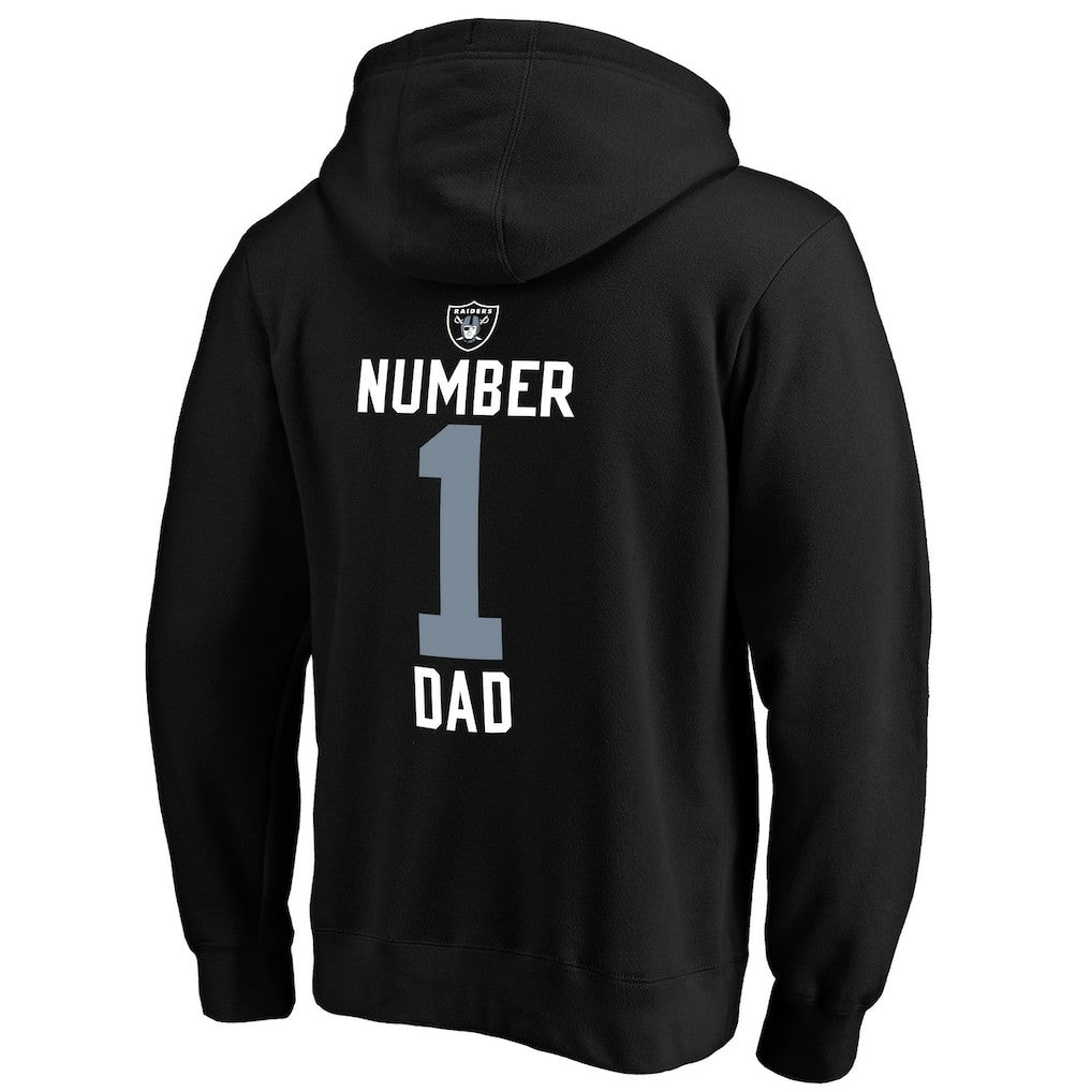 Las Vegas Raiders  #1 Dad Pullover Hoodie