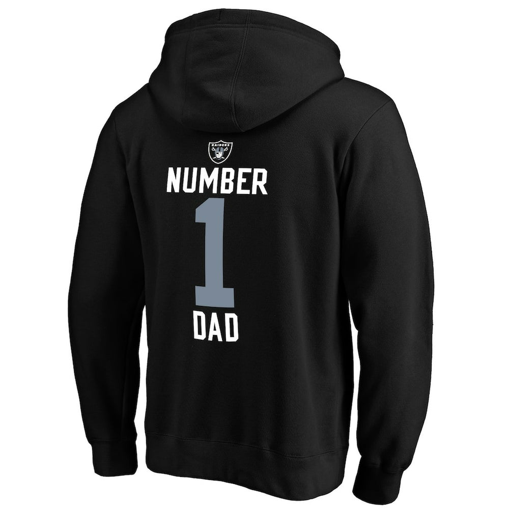 Las Vegas Raiders  #1 Dad Pullover Hoodie