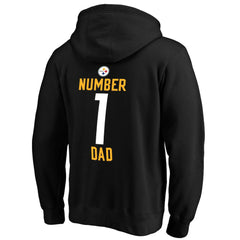 Pittsburgh Steelers  #1 Dad Pullover Hoodie