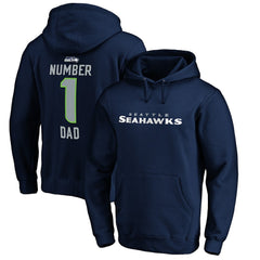 Seattle Seahawks  #1 Dad Pullover Hoodie