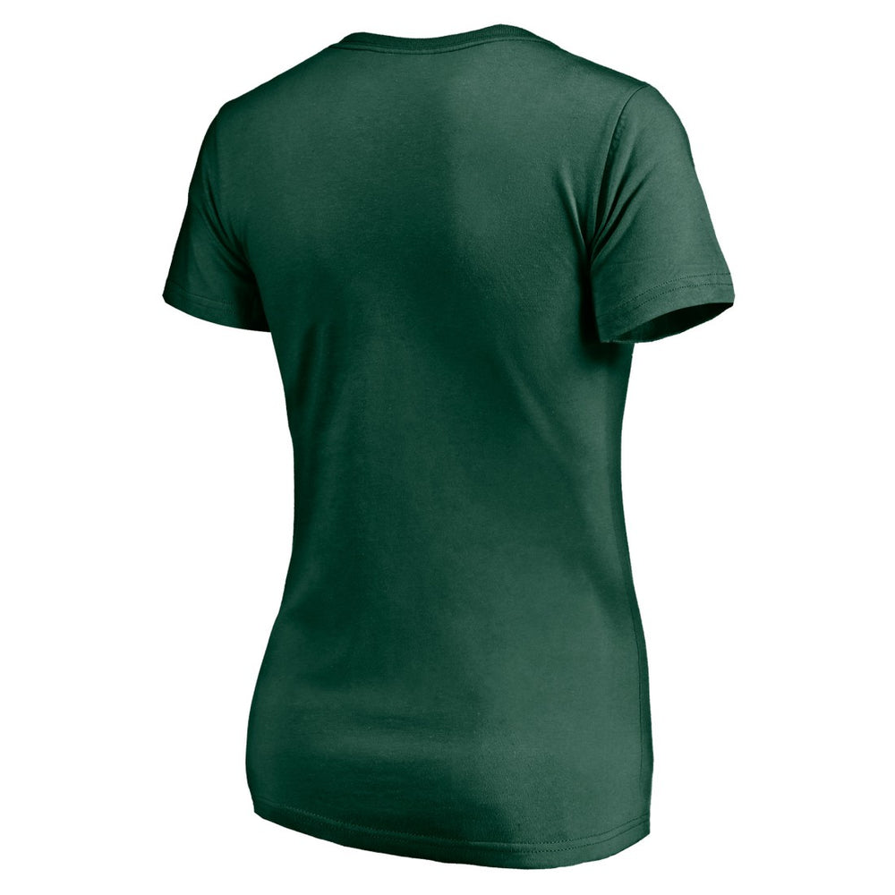 Green Bay Packers Fanatics Women's Nostalgia V-Neck T-Shirt