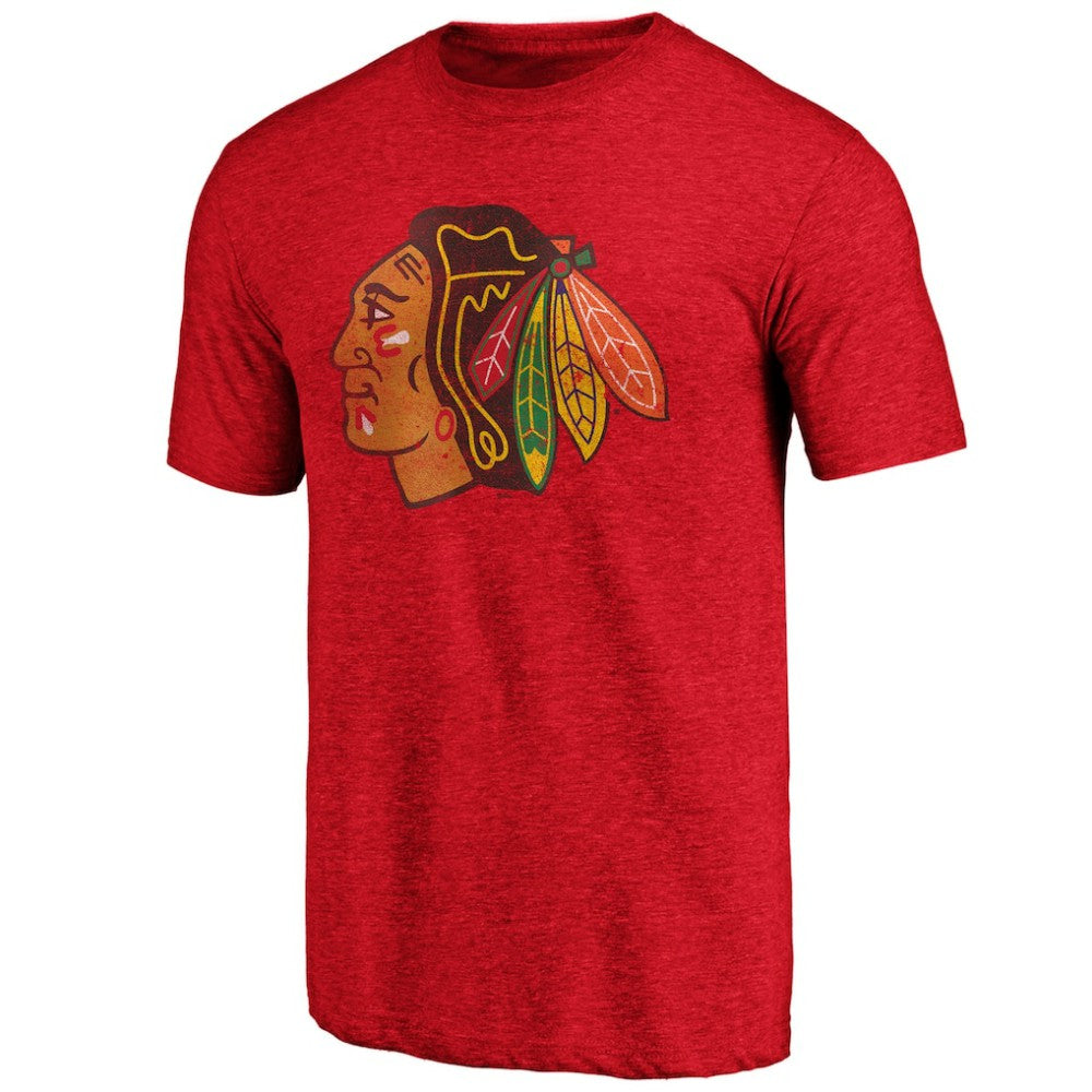 Chicago Blackhawks Greatest Dad Tri-Blend T-Shirt Online