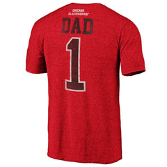 Chicago Blackhawks Greatest Dad Tri-Blend T-Shirt Online