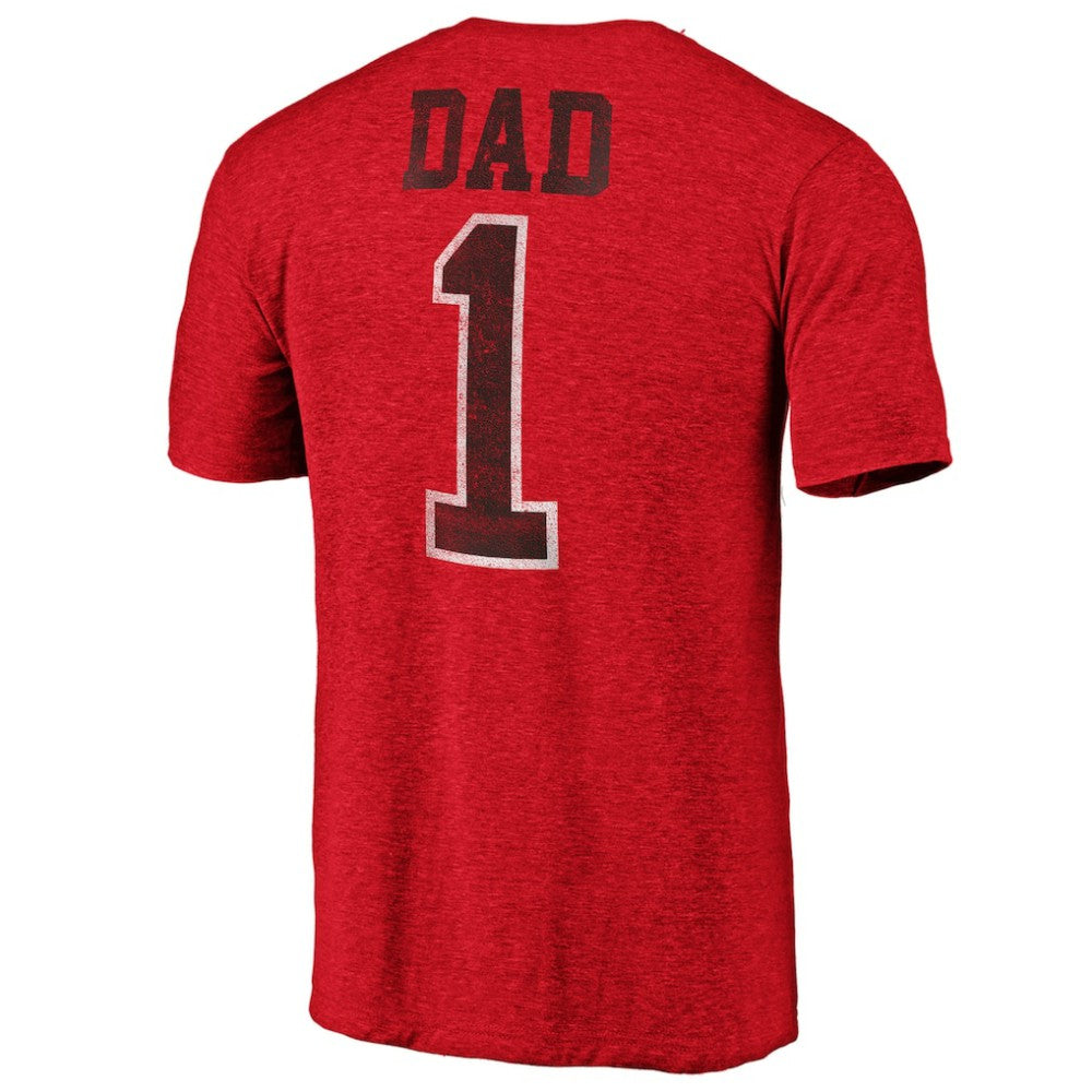 New Jersey Devils Greatest Dad Tri-Blend T-Shirt For Sale