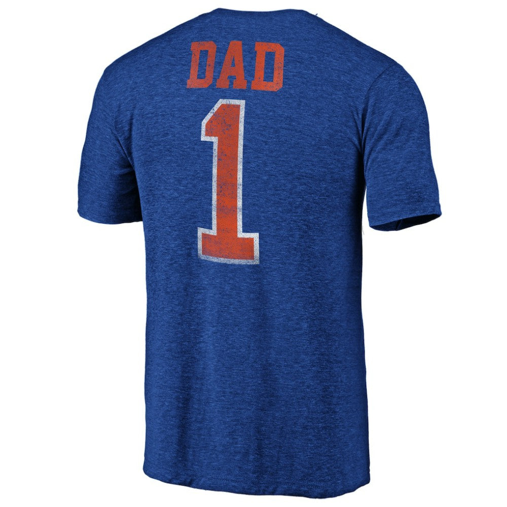 New York Islanders Greatest Dad Tri-Blend T-Shirt On Sale