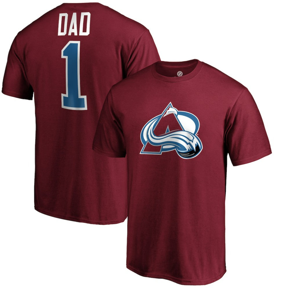 Colorado Avalanche #1 Dad T-Shirt For Sale