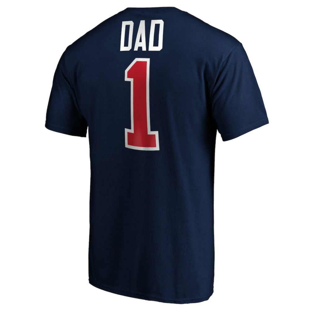 Columbus Blue Jackets #1 Dad T-Shirt For Sale
