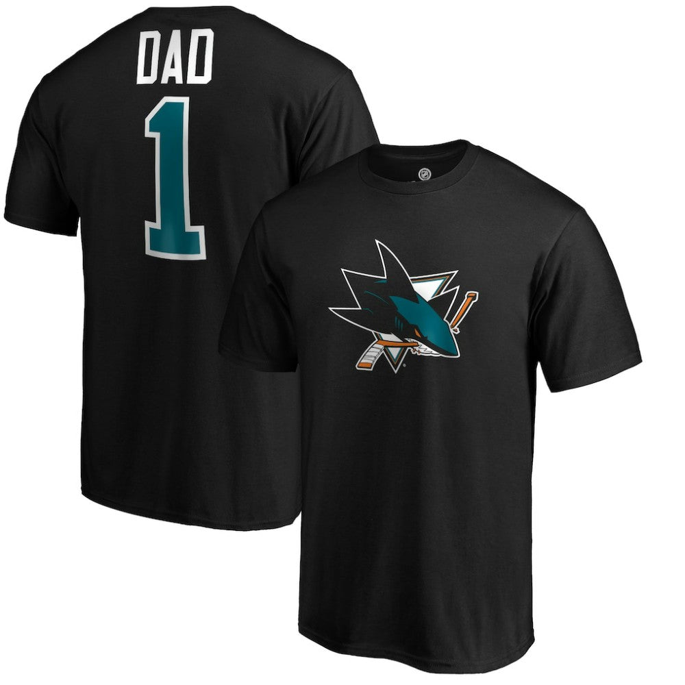 San Jose Sharks #1 Dad T-Shirt Online
