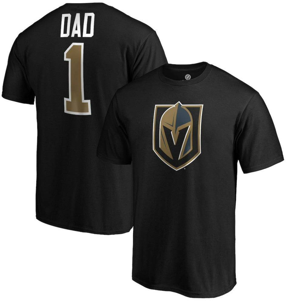 Vegas Golden Knights #1 Dad T-Shirt On Sale