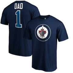 Winnipeg Jets #1 Dad T-Shirt Sale