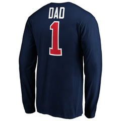 Columbus Blue Jackets #1 Dad Long Sleeve T-Shirt Online