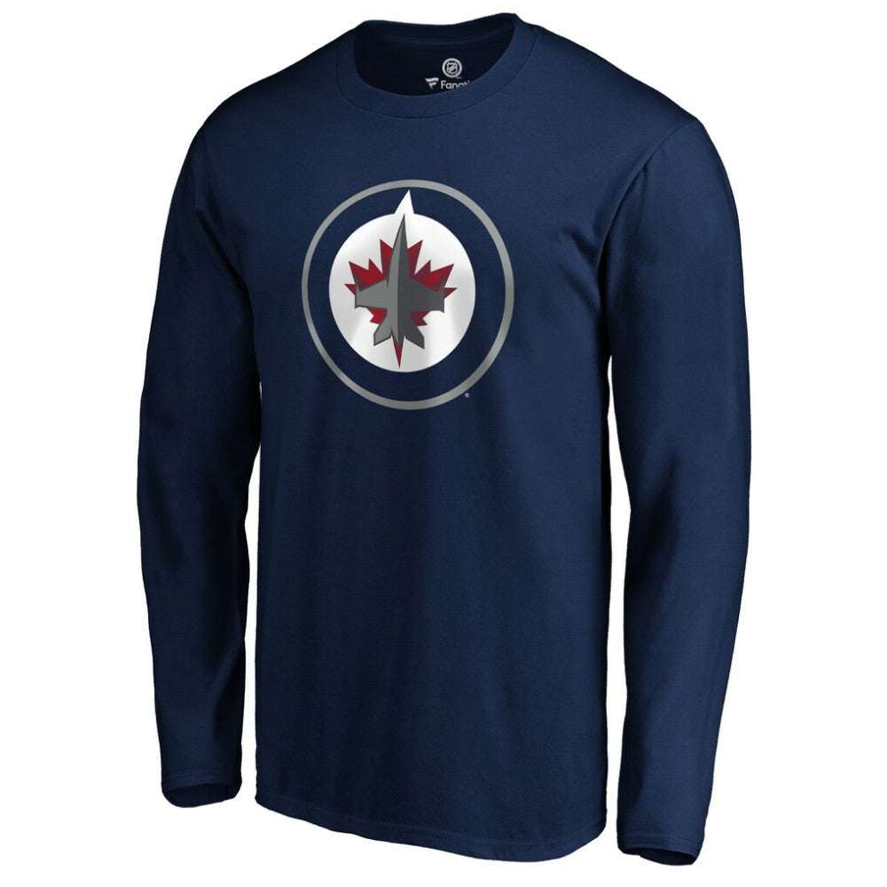 Winnipeg Jets #1 Dad Long Sleeve T-Shirt On Sale