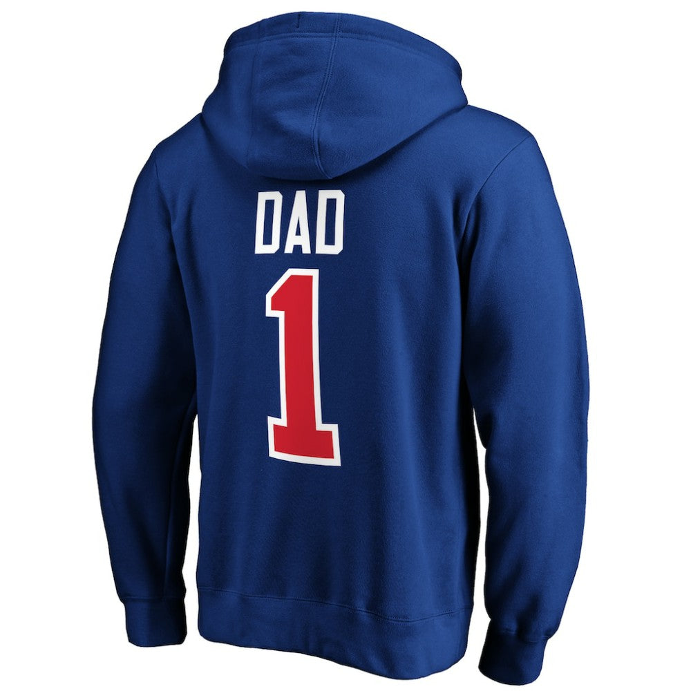 New York Rangers #1 Dad Pullover Hoodie Online