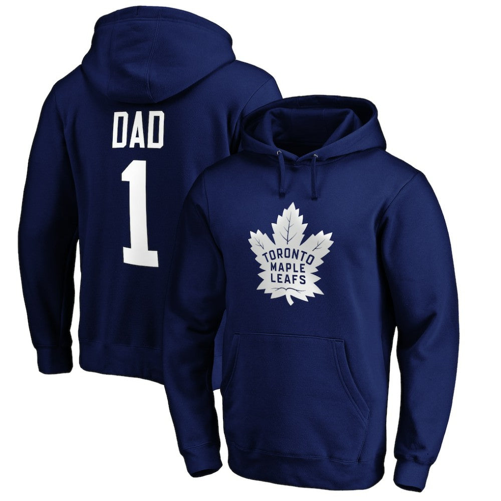 Toronto Maple Leafs #1 Dad Pullover Hoodie Discount