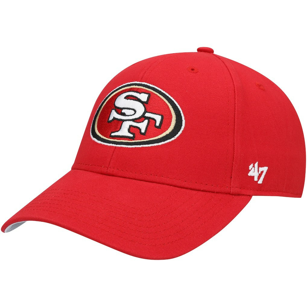 San Francisco 49ers 47 brand '47 Youth Basic MVP Adjustable Hat