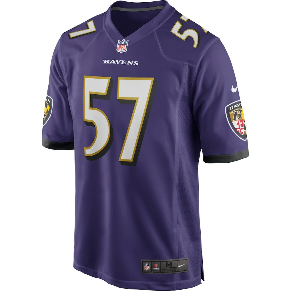 Baltimore Ravens Nike Bart Scott  Game Retired Player Jersey