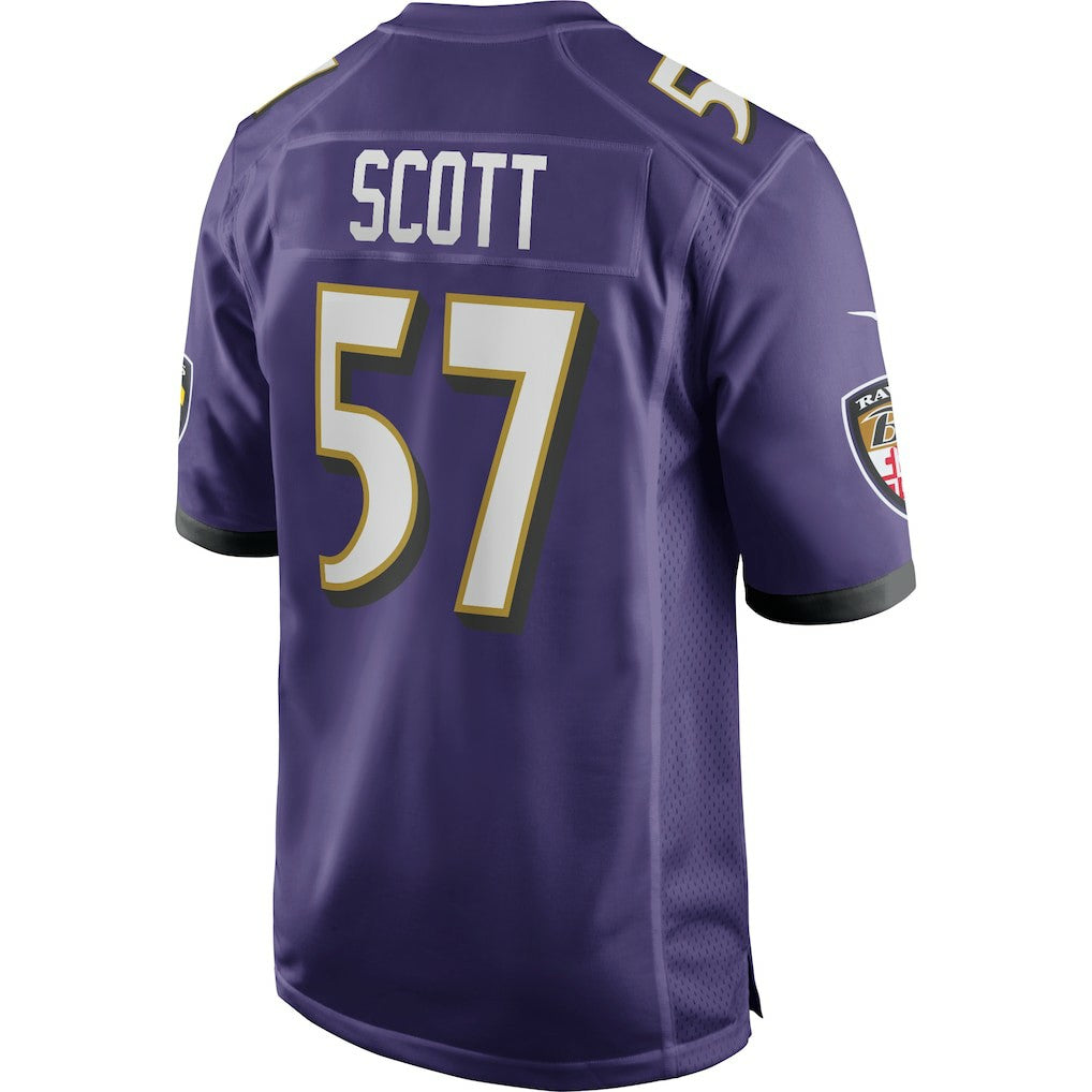 Baltimore Ravens Nike Bart Scott  Game Retired Player Jersey
