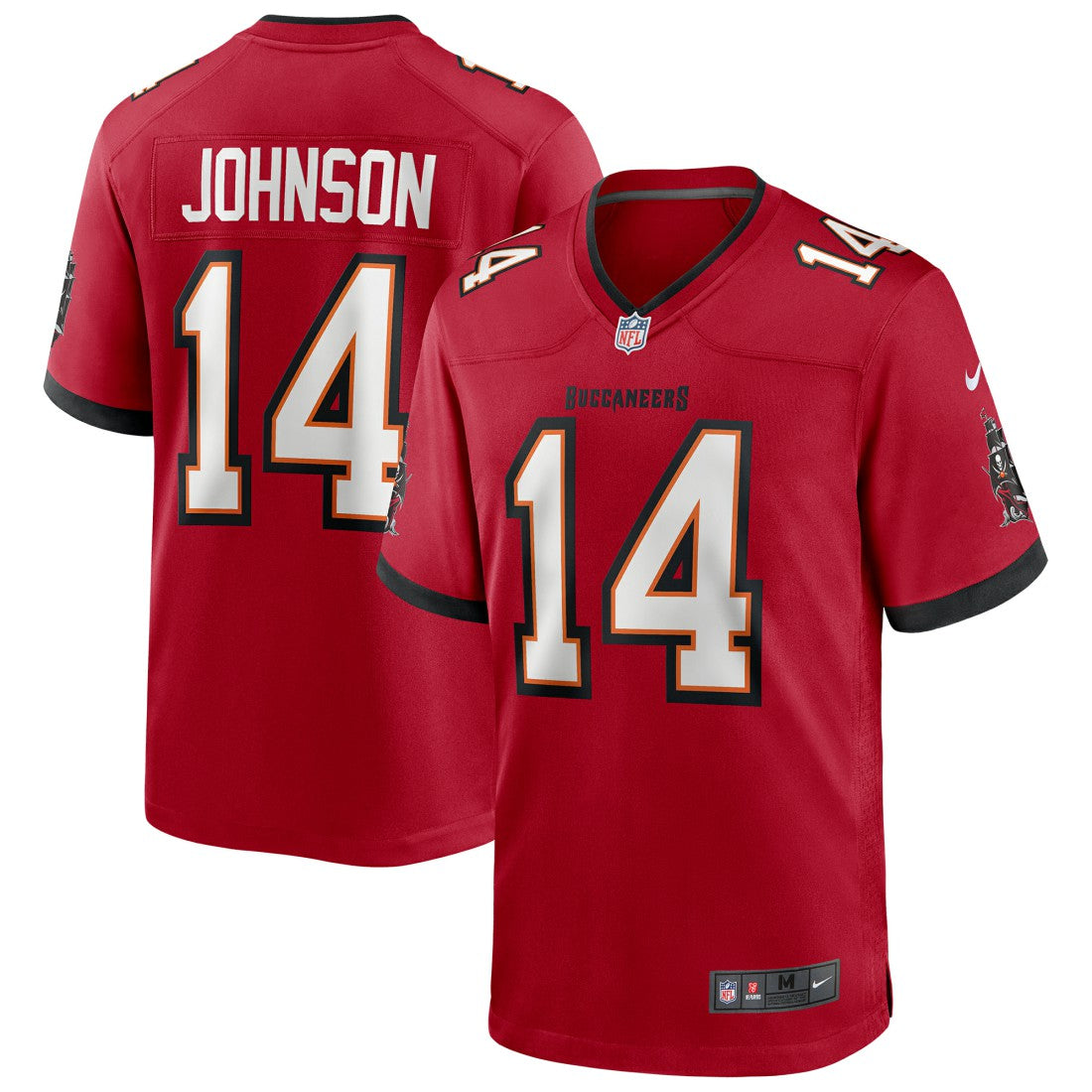 Tampa Bay Buccaneers Nike Brad Johnson  Game Retired Player Jersey
