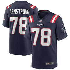 New England Patriots Nike Bruce Armstrong  Game Retired Player Jersey