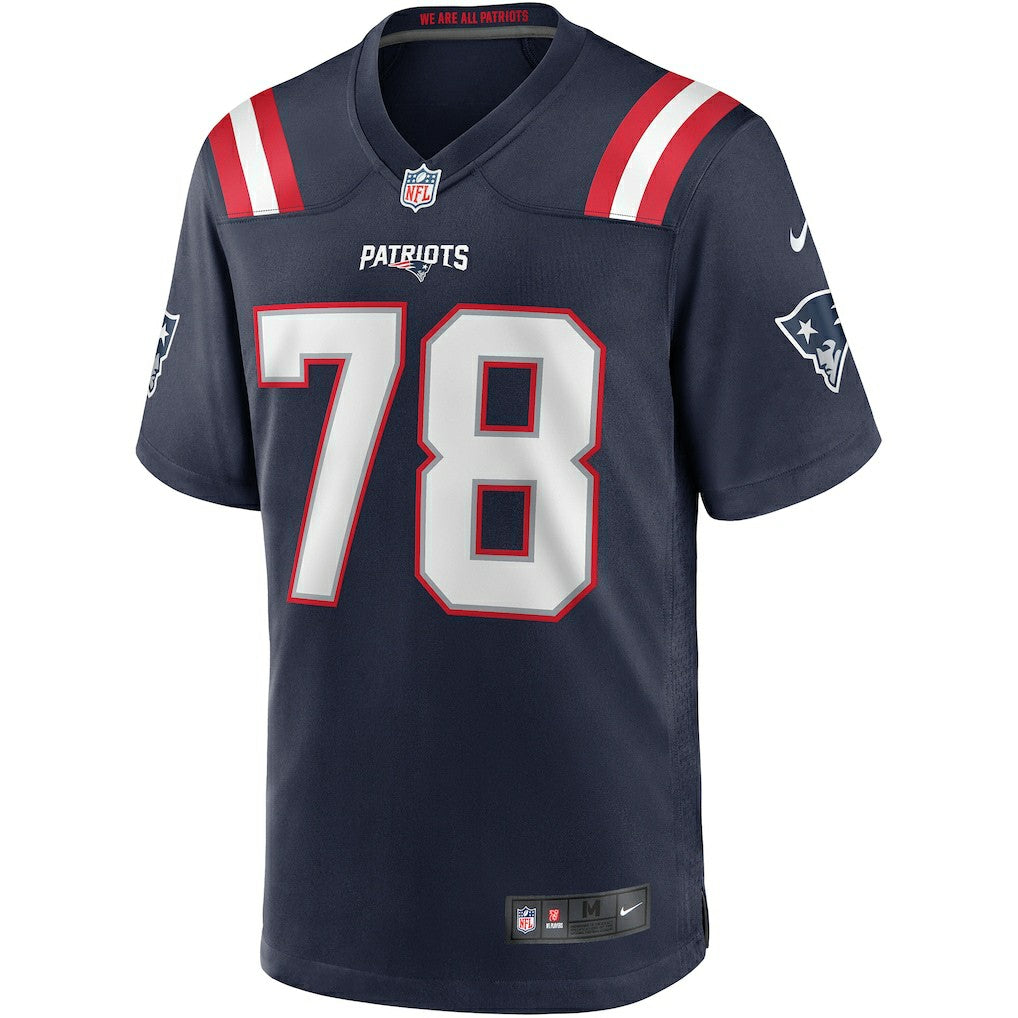 New England Patriots Nike Bruce Armstrong  Game Retired Player Jersey