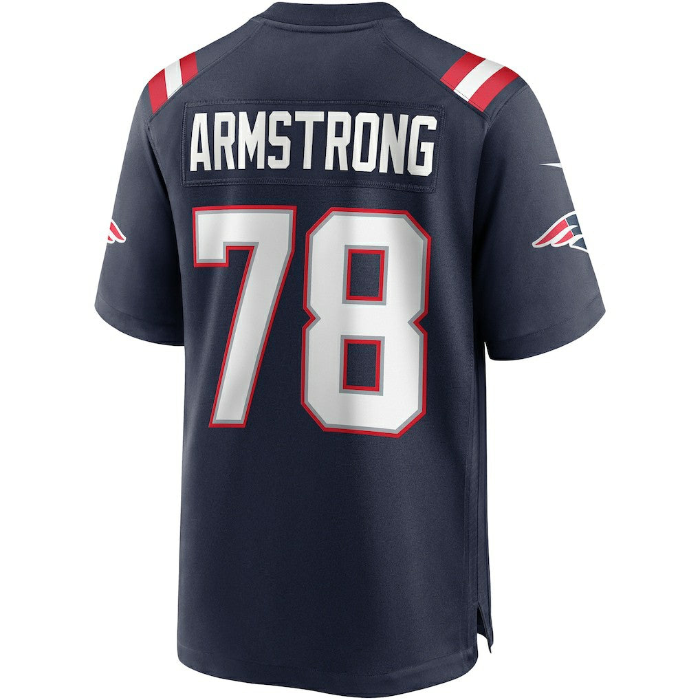 New England Patriots Nike Bruce Armstrong  Game Retired Player Jersey