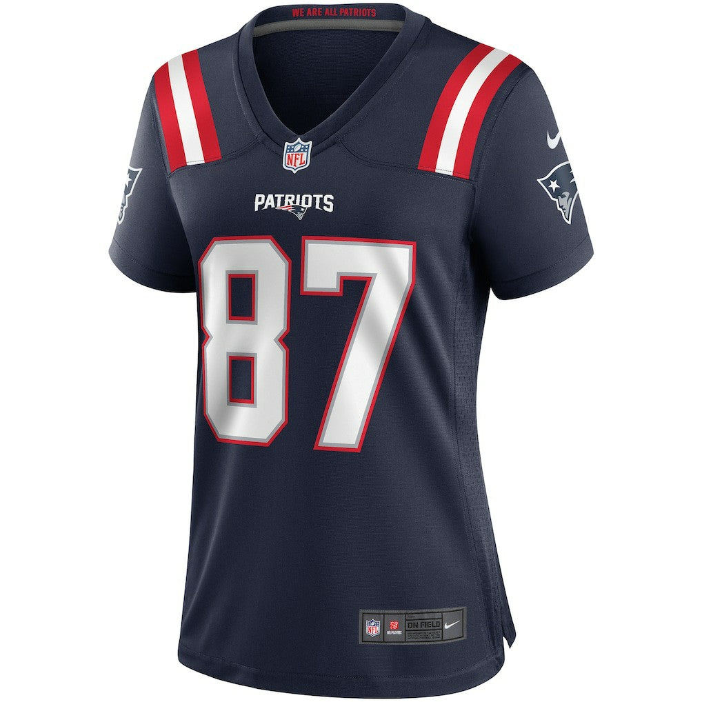 New England Patriots Nike Ben Coates  Women's Game Retired Player Jersey