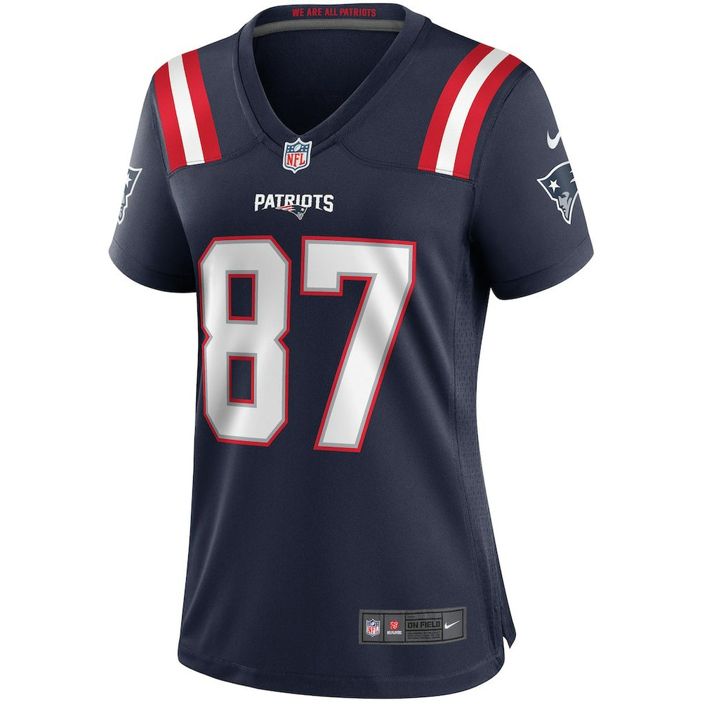 New England Patriots Nike Ben Coates  Women's Game Retired Player Jersey