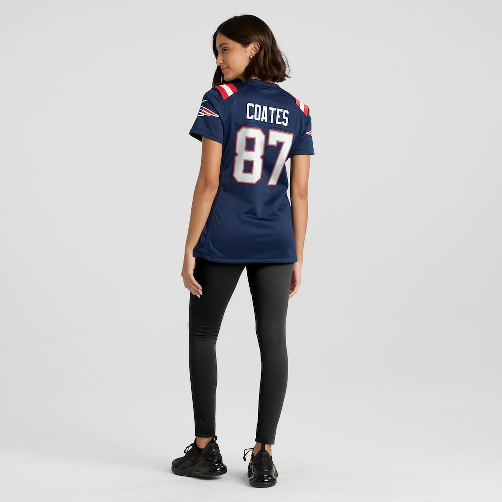 New England Patriots Nike Ben Coates  Women's Game Retired Player Jersey
