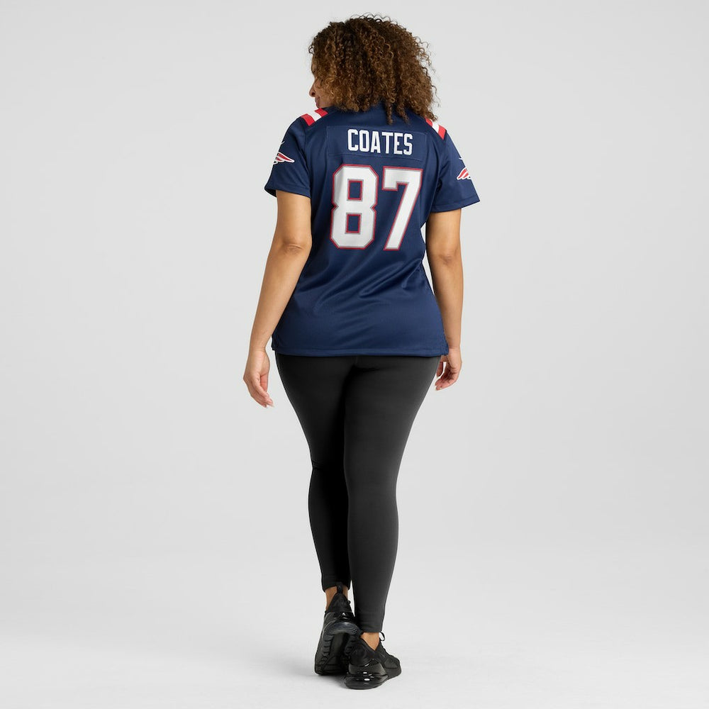 New England Patriots Nike Ben Coates  Women's Game Retired Player Jersey