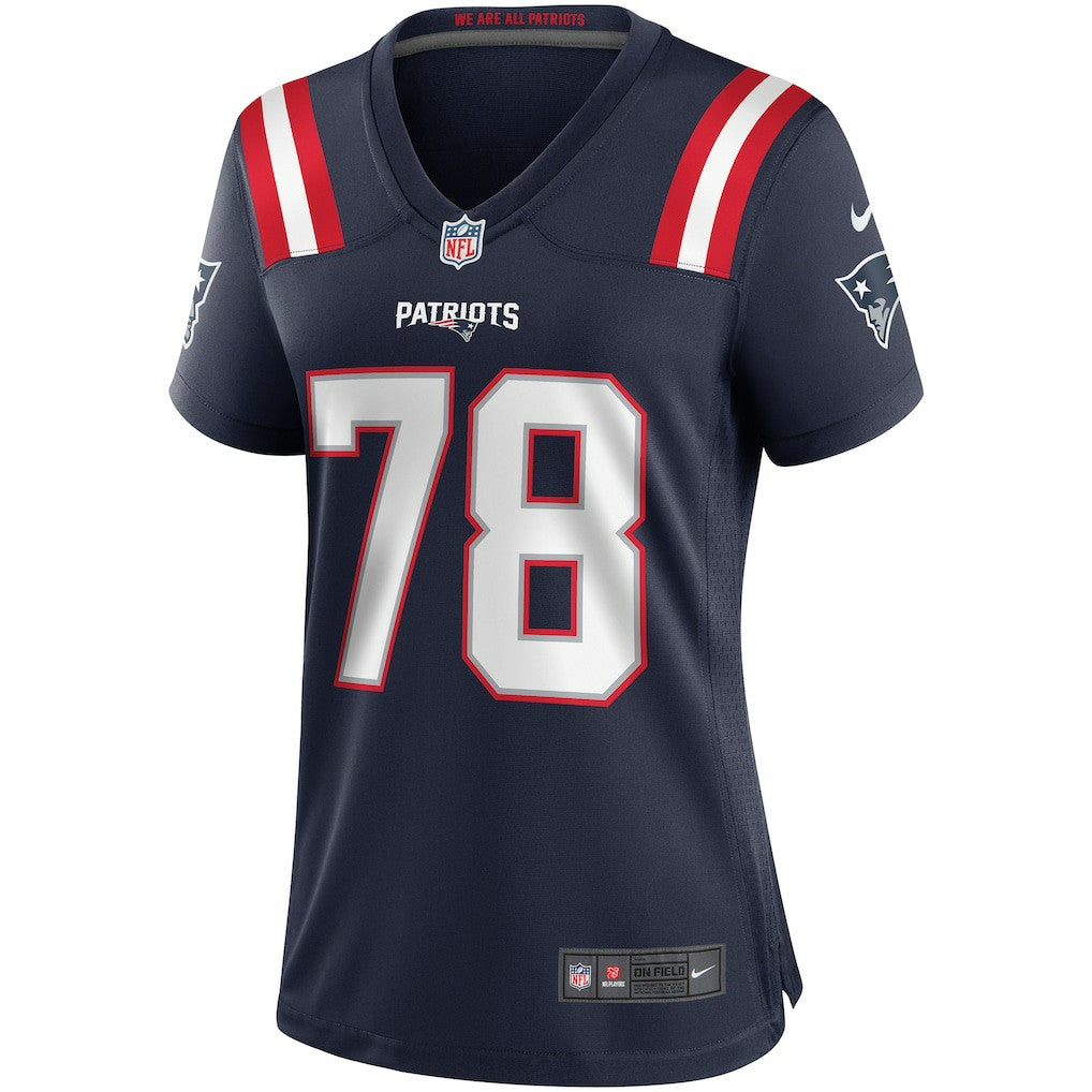 New England Patriots Nike Bruce Armstrong  Women's Game Retired Player Jersey