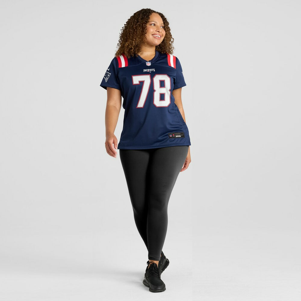 New England Patriots Nike Bruce Armstrong  Women's Game Retired Player Jersey