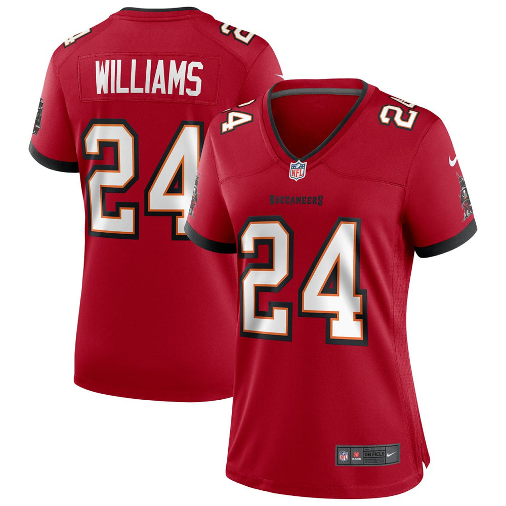 Tampa Bay Buccaneers Nike Cadillac Williams  Women's Game Retired Player Jersey