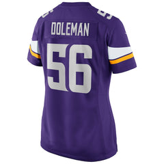 Minnesota Vikings Nike Chris Doleman  Women's Game Retired Player Jersey