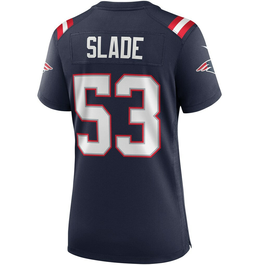 New England Patriots Nike Chris Slade  Women's Game Retired Player Jersey