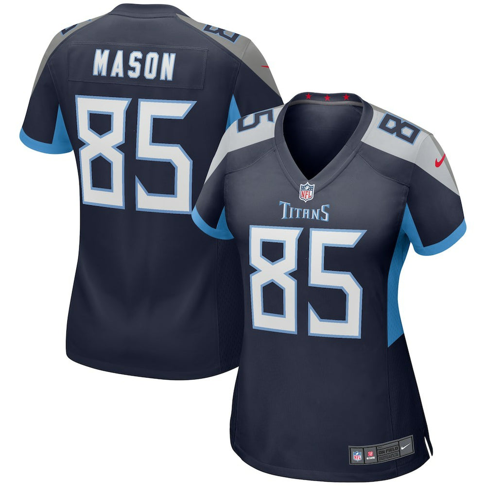 Tennessee Titans Nike Derrick Mason  Women's Game Retired Player Jersey