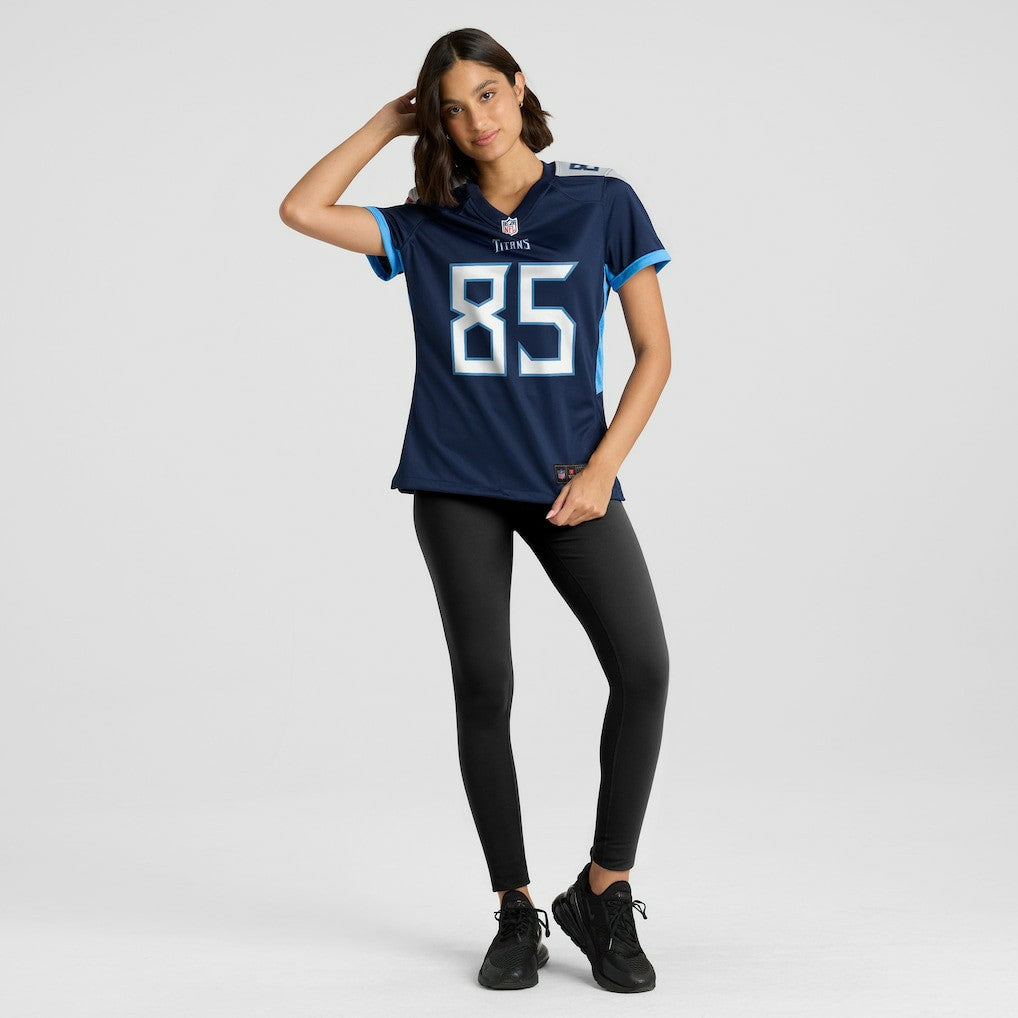 Tennessee Titans Nike Derrick Mason  Women's Game Retired Player Jersey