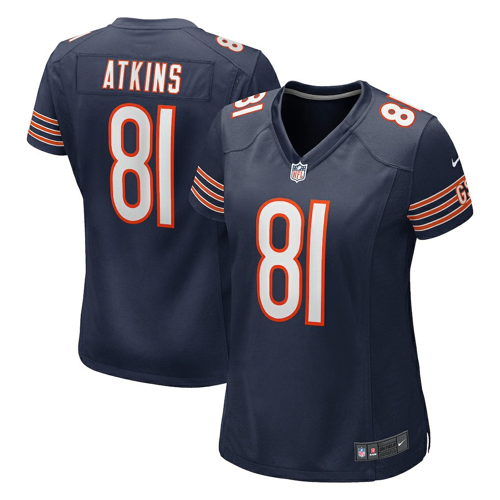 Chicago Bears Nike Doug Atkins  Women's Game Retired Player Jersey