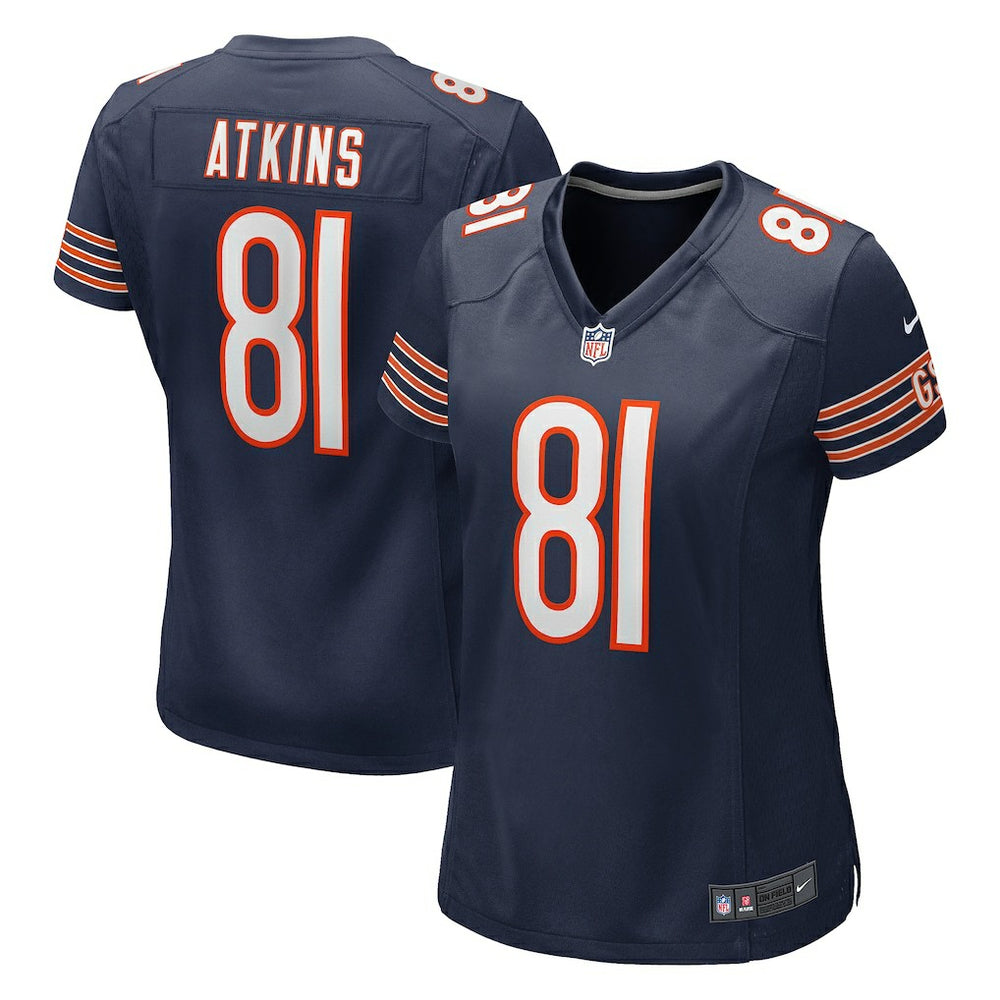 Chicago Bears Nike Doug Atkins  Women's Game Retired Player Jersey